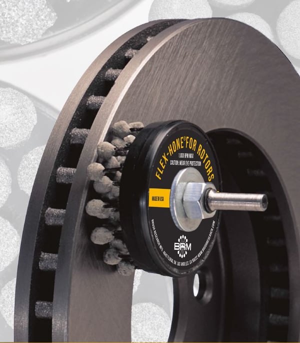 Resurfacing Slotted Brake Rotors with FlexHone® TOOLS